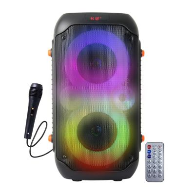 15. ESPERANZA SPEAKER BT FM LED RGB KARAOKE SINGER EP156