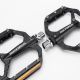 4. Rockbros C700 Reflective Aluminum Platform Bicycle Pedals - Black