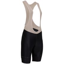 Women’s cycling shorts with pad and bib straps SILVINI Suela Bib black-beige, 0
