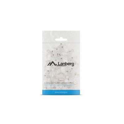 2. LANBERG NETWORK PLUG RJ45 (8P8C) CAT.5E UTP (100PCS) FOR STRANDED AND WIRED