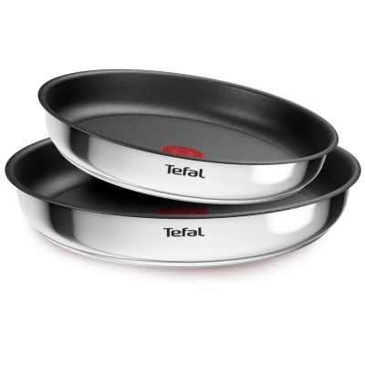 Set of 2 TEFAL Ingenio Cook Eat L8813S75 frying pans