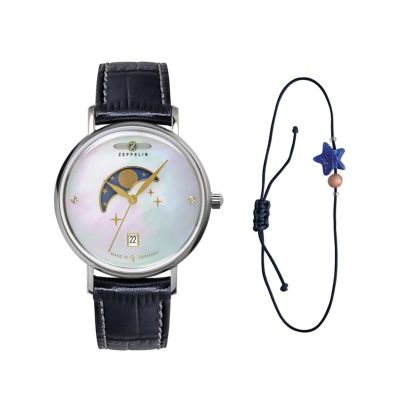 2. Zeppelin Luna 71333 quartz watch