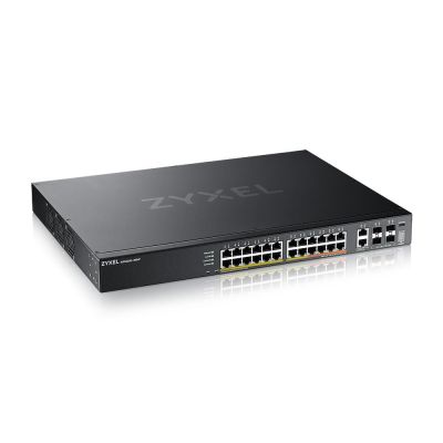 8. Switch Zyxel XGS2220-30HP 30p PoE (PoE+: 16;PoE++: 10) 400W Managed Gigabit/10G