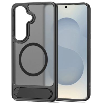 10. Tech-Protect MagRack MagSafe Case for Samsung Galaxy S26 - Matte Black