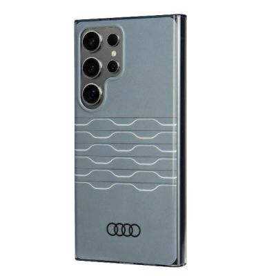 3. Audi IML Geometric Pattern Case S24 Ultra S928 gray/gray hardcase AU-IMLS24U-A6/D3-GY
