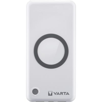 6. Varta 57913 Lithium Polymer (LiPo) 10000 mAh Wireless Charging White