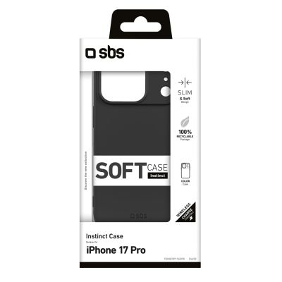 2. SBS Instinct iPhone 17 Pro Case - Black