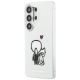 2. Karl Lagerfeld IML Karl&Choupette MagSafe Case for Samsung Galaxy S26 Ultra - Transparent