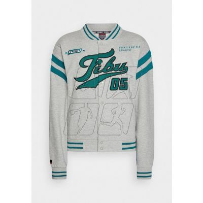 7. Fubu Varsity Sweat College Jacket M 6075130