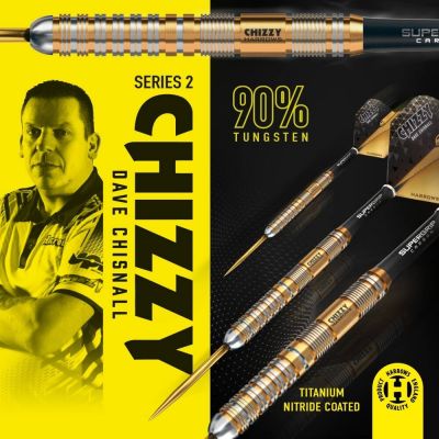5. Harrows CHIZZY 2 darts 90% steeltip