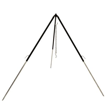 4. ADJUSTABLE TRIPOD STAND FOR FIREPLACE GARDEN FIREPELLER 150CM