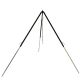 4. ADJUSTABLE TRIPOD STAND FOR FIREPLACE GARDEN FIREPELLER 150CM