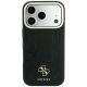 3. Guess Stripe Peony 4G Logo MagSafe Case for iPhone 17 Pro / 18 Pro - Black