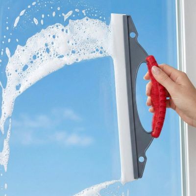 14. DIRT DEVIL WINDOW AND MIRROR WATER WIPER WITH HANDLE