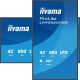 12. iiyama LH4366UHSB-B1AG signage display Flat panel Digital Signage 109.2 cm (43") LCD Wi-Fi 800 cd/m2 4K Ultra HD Black Built-in processor Android 24/7
