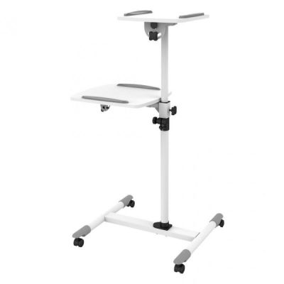 7. TECHLY PROJECTOR TABLE HIGH WHITE