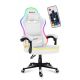 Huzaro Force 4.4 RGB White Gaming Chair