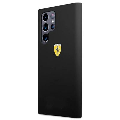 2. Ferrari FESSIHCS22LBK S22 Ultra S908 black/black hardcase On Track Silicone