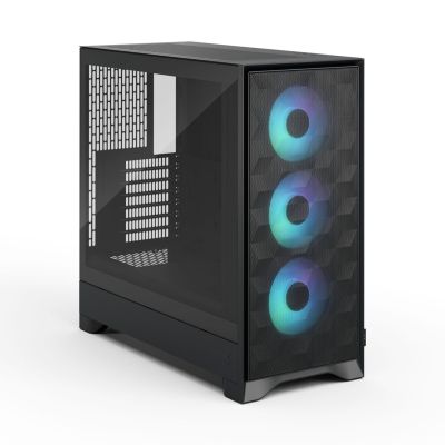 14. Fractal Design Pop 2 Air Black TG RGB Midi Tower Black