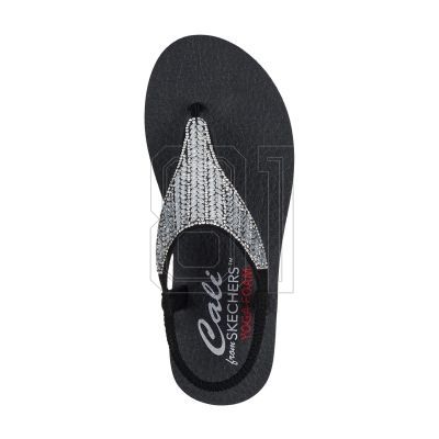 8. Skechers Meditation Sandals - Glamorous Muse W 119774-BLK