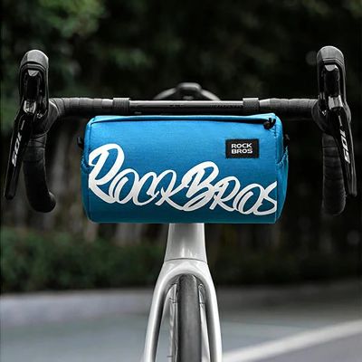 4. Rockbros G006 Flash Journey Handlebar Bike Bag 3.6L - Blue