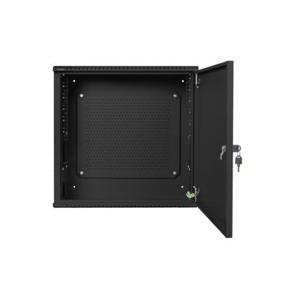 7. Lanberg WAF1-5203-06-00B 6U Rack Wall Mount Cabinet Black