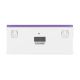 2. gasket HERO84 HE keyboard White+Purple+Gradient+LIGHT JadeKing switch RGB AULA