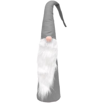 4. SET OF GRAY DECORATIVE SANTA CLAUS 60, 70, 80 CM