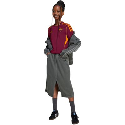 14. adidas AS Roma 25/26 Home burgundy kids' jersey JX2613