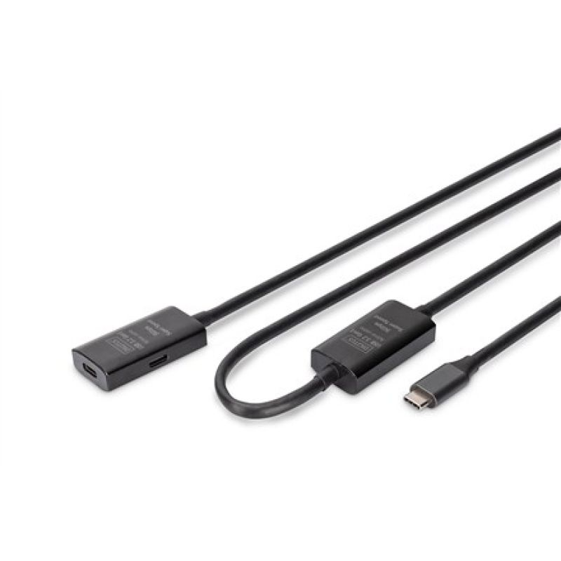 5. Digitus Active USB 3.2 Gen1 5G Extension Cable, USB-C - USB-C, 10 m