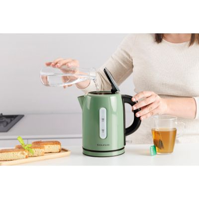 9. Taurus Vintage Compact Olive Electric Kettle 1l 958576000