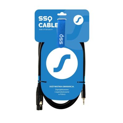 SSQ XLRMi0.5 - XLR female / 3.5 stereo jack