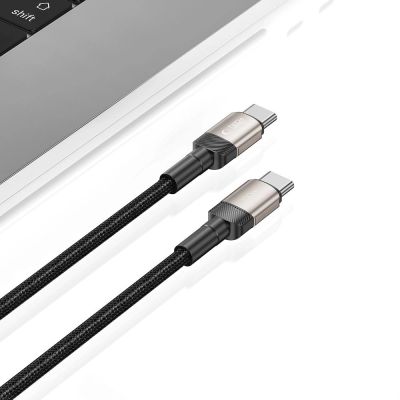 6. Tech-Protect UltraBoost Evo USB-C / USB-C PD cable 100W 5A 1m - titanium
