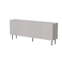 4D LUCCA chest of drawers 200x40x80 cashmere
