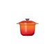3. Le Creuset 41110180900460 COCOTTE pot 18 CM red