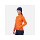 4. ROSSIGNOL Women's Sweatshirt W Blackside Mix HZ Fleece Orange