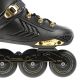 6. NILS Extreme NA20002 slalom roller skates black and gold size 41