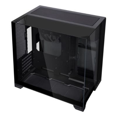 Lian Li O11 Vision-M PC Gehäuse, Micro-ATX, Tempered Glass - black
