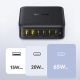 14. Baseus EnerFill FH21 120W Charging Station 4xUSB-C + 2xUSB-A - Black