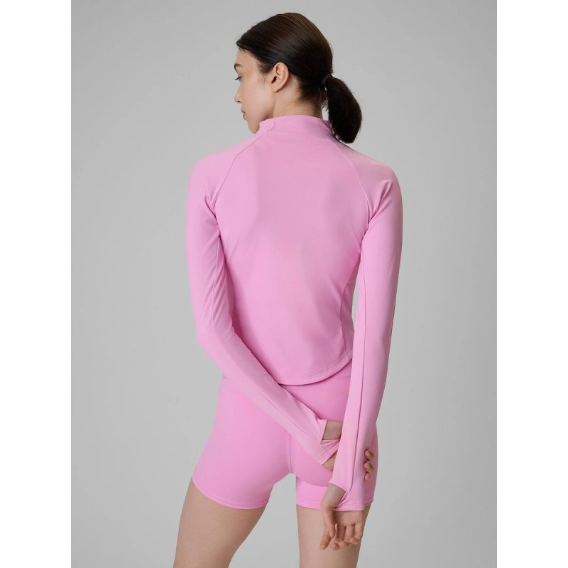 2. Women's slim quick-drying training sweatshirt 4F 4FRSS26TFSWF0949-56S