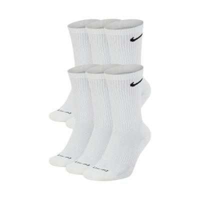 4. Nike Everyday Plus Cush 6 Socks SX6897 100