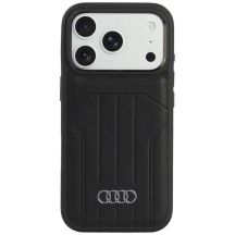 Audi Synthetic Leather Case MagSafe for iPhone 18 Pro / 17 Pro - Black