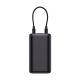 8. Joyroom JR-W13 5000mAh Wireless Power Bank for Apple Watch + USB-C and Lightning – Black