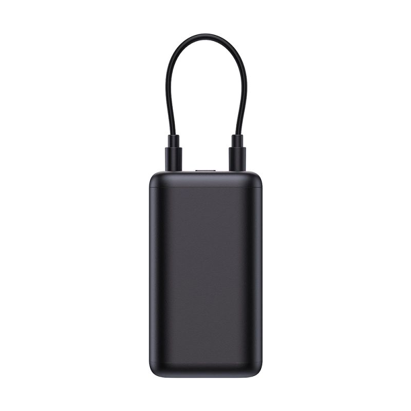 8. Joyroom JR-W13 5000mAh Wireless Power Bank for Apple Watch + USB-C and Lightning – Black