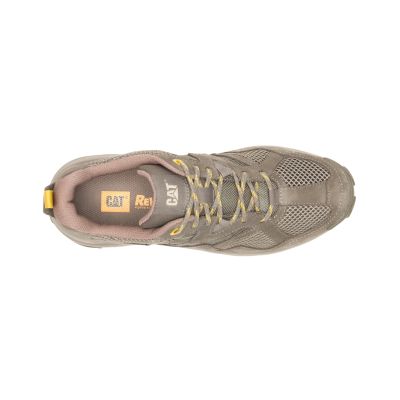 5. CATERPILLAR GRAPPLE SUEDE MESH BROWN SHOES (P726775)