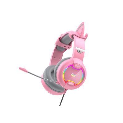 8. Havit H2233d Gaming Headphones (Pink)
