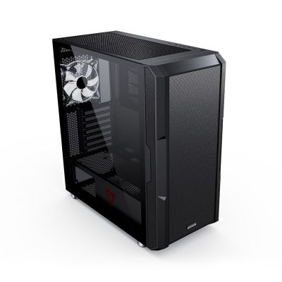 2. MODECOM VOLCANO AMIRANI ARGB BLACK COMPUTER CASE