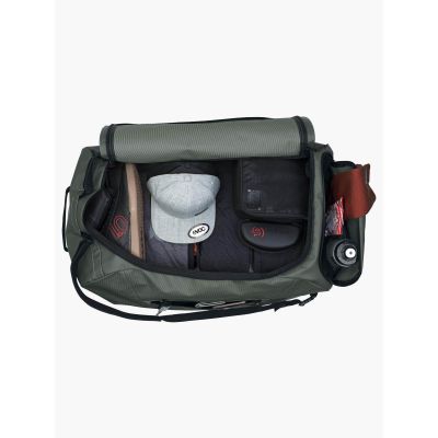 5. EVOC Duffle Bag 100 dark olive - black