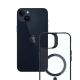 11. 3mk Satin Armor MagCase with MagSafe for iPhone 14 Plus - Clear with Black Frame