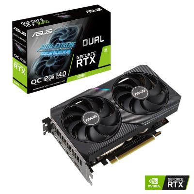14. graphics card Asus Dual RTX 3060 V2 OC